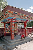 Ladakh - Leh, prayer wheels